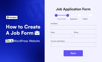 Create a Job Application Form Online Step-by-Step